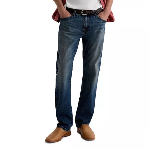 AG Adriano Goldschmied Protege Straight Leg Jeans Size 34 - Picture 1 of 10